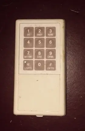 Ademco 5627 Model Wireless Keypad Alert Ii Untested Sold As Is