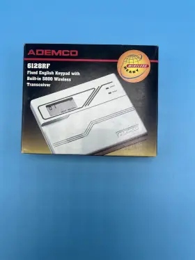 Ademco 6128rf Fixed English Keypad With Built-in 5800 Wireless Transceiver