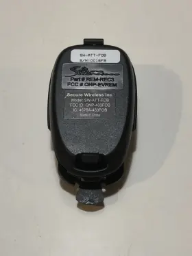 At&t Rec3 New Sw Att Digital Life Key Fob Rem