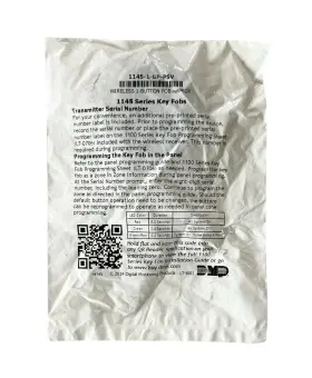 Dmp 1145-1-bp-psv Wireless 1-button Fob With Prox