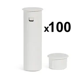 Dsc Wst-220 100 Pack Of Ecolink Recessed Wireless Door Sensor- Compatible 433mhz