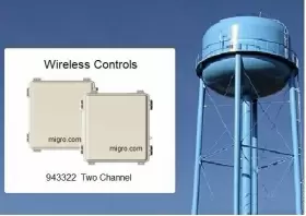 Electrodepot 943322120127 Wireless Tank Level Control Long Range Pump Radio Remote Wells Irrigation