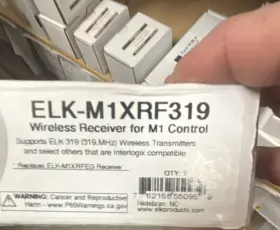 Elk Elk-m1xrf319 Wireless Receiver 319 Mhz For M1 Control Interlogix