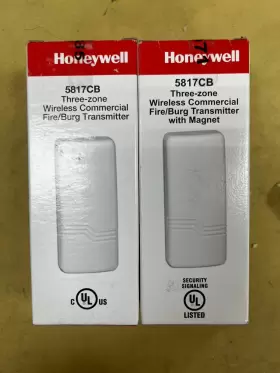 Honeywell 4331031064 2 New 5817cb Three-zone Wireless Commercial Fire/burg Transmitter
