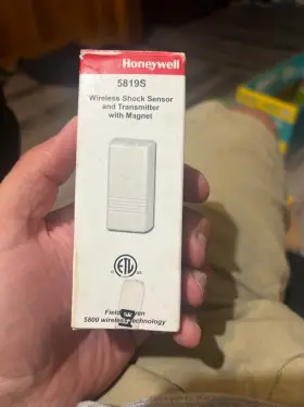 Honeywell 5819s Wireless Shock Sensor And Transmitter With Magnet