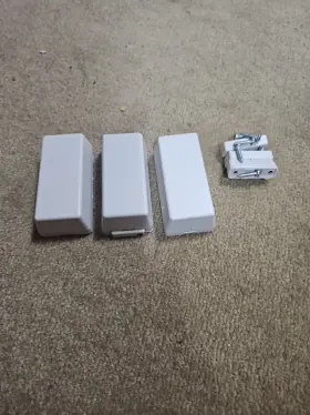 Interlogix 60-362 3x Ge Wireless Door Contacts Plus Magnets 319.5 Mhz