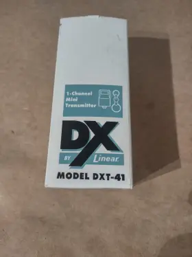 Linear Dxt-41 1 Button Channel Handheld Transmitter Free Shipping