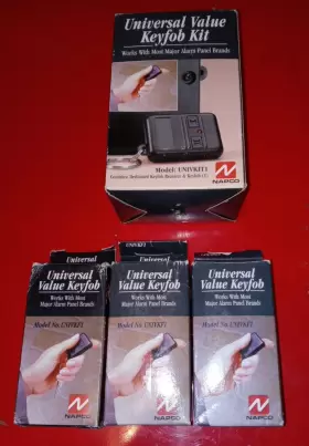 Napco Univkit1 Universal Value Keyfob W 3 Keyfobs
