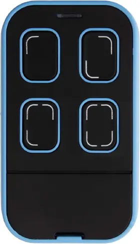 Nobrand Ml999-05 Universal Garage Door Opener Remote Cloner 4-button 280mhz-868mhz Blue