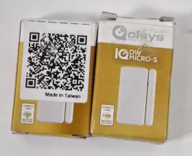 Qolsys Qs1132-840 Lot Of 2 Iq Dw Micro-s Wireless Contact Transmitters