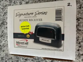 Silent Call Communications Sb09214 Signature Series Buddy Receiver