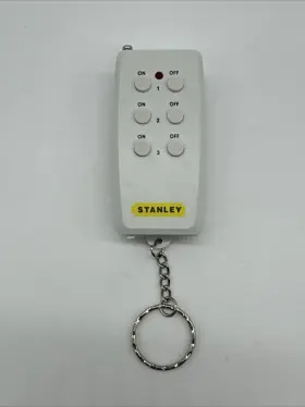 Stanley 28064t Radio Transmitters Remote Control Wireless Handheld - White